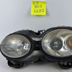 JAGUAR X-TYPE HEADLIGHT LEFT DRIVER 2002-2006 2007 2008 1X43-13W030-CK HALOGEN