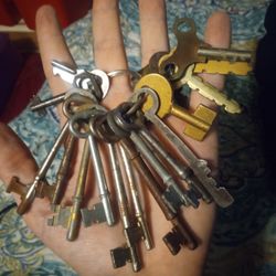 Antique/ Vintage Keys And Locks
