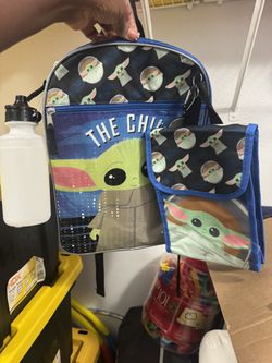 Baby Yoda Backpack New