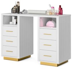 Manicure Desk For Nail Tech 