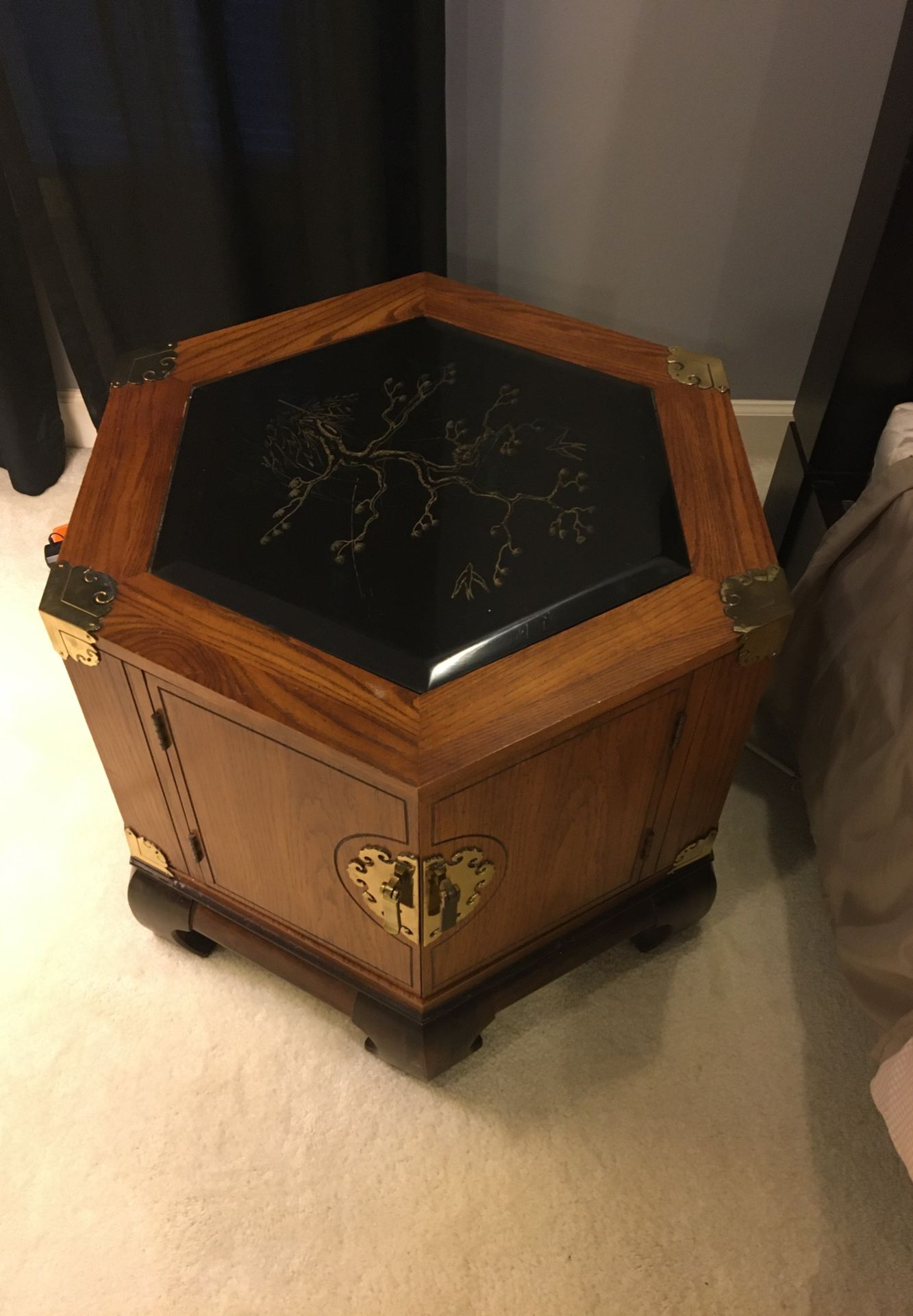 Antique cabinet or nightstand