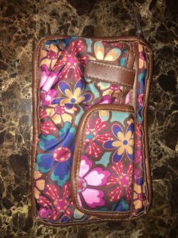 Floral wallet