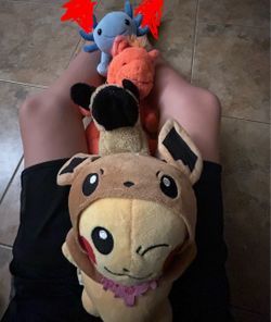 Pokémon Plush Stuffed Animal Lot of 4