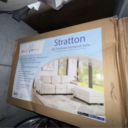 Couch 4 Piece Modular Sectional Sofa