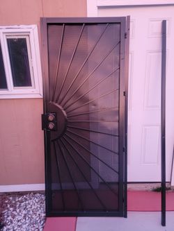 Door Screen Heavy Metal