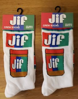Jiffy Peanut Butter Socks $5