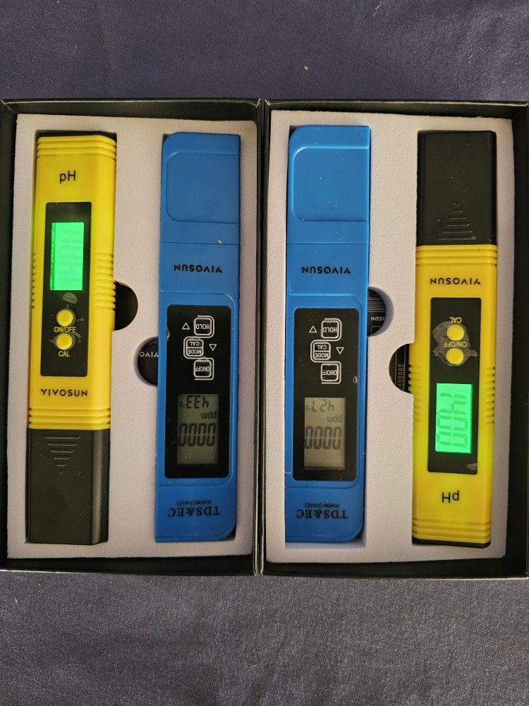 NEW VIVOSUN 305130-PEN PH and TDS Meter Combo Kits