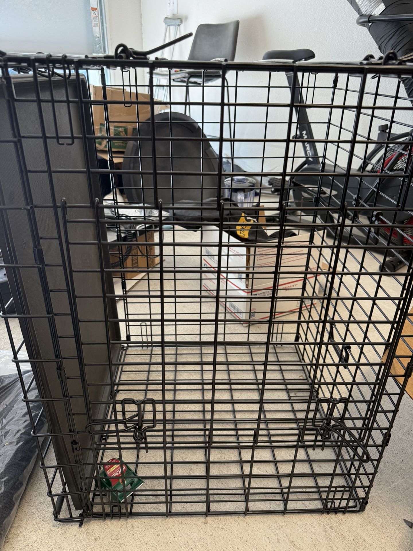 Ultima Pro Double Door Folding Dog Crate Model 730UP