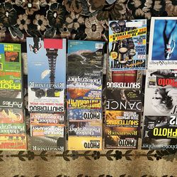 Over  a 100 Photography Magazines 1970’s to 2000’s.