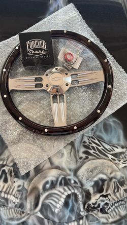 Forever Sharp Steering Wheel with Chevy Horn Button
