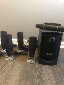 Dell 5650 5.1-Ch Surround Sound PC Speakers w/Subwoofer