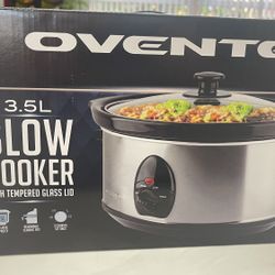 Ovente 3.5L (3.7 quart) Slow Cooker Brand New in Box