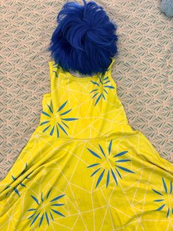 Inside Out - Joy’s Costume Size 6-7 years old