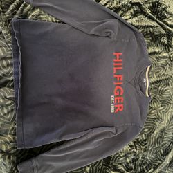 Tommy Hilfiger navy blue crewneck sweatshirt