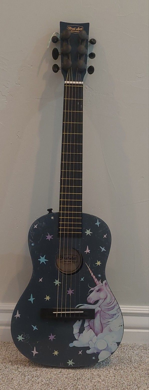 Blue Unicorn Guitar 