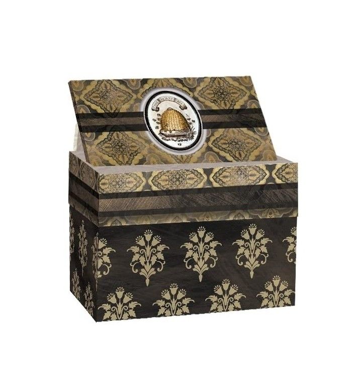 Honey & Grey Recipe Card Box by Lori Siebert