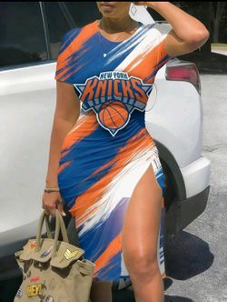New York City Rare Knicks Ladies Dress Basketball NBA
