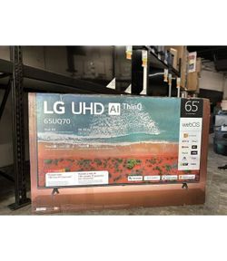 HUGE TV SHIPMENT IN 	65" LG 4K LED HDR SMART 65UQ7050ZUD