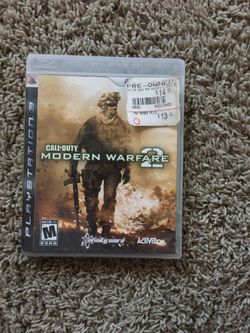 Call of duty modern warfare 2 for PS3