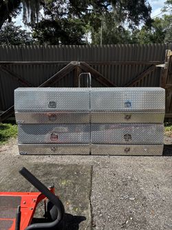 Truck tool boxes