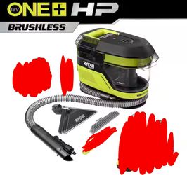 Ryobi carpet vacuum cleaner works great