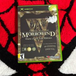 Morrowind Game Of The Year Edition Xbox 