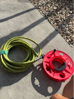 50ft hose and hose reel