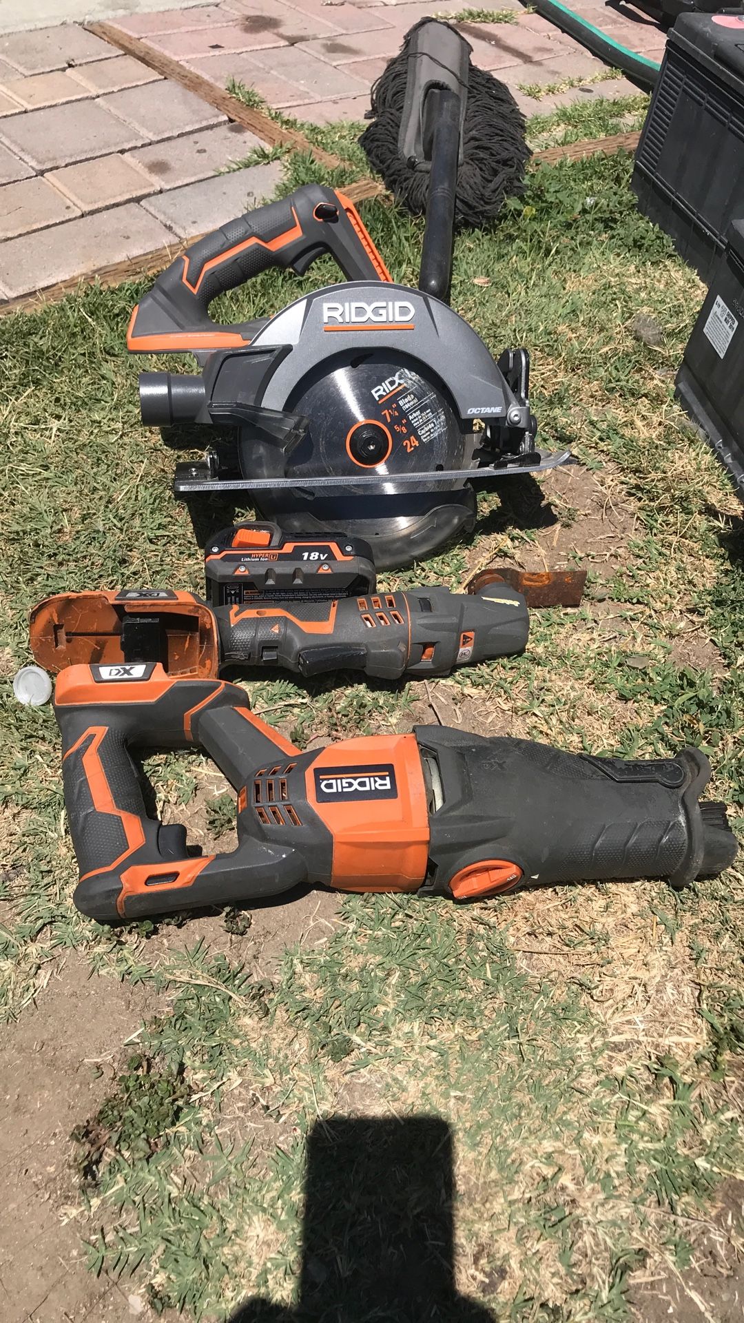 Ridged Sawzall Saw And Multi Tool