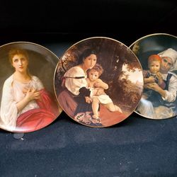 set of vintage plates from 1979