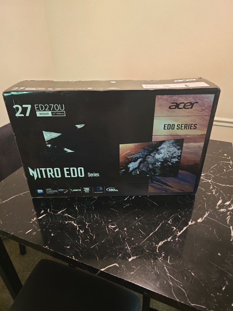 Acer 27 WQHD Monitor