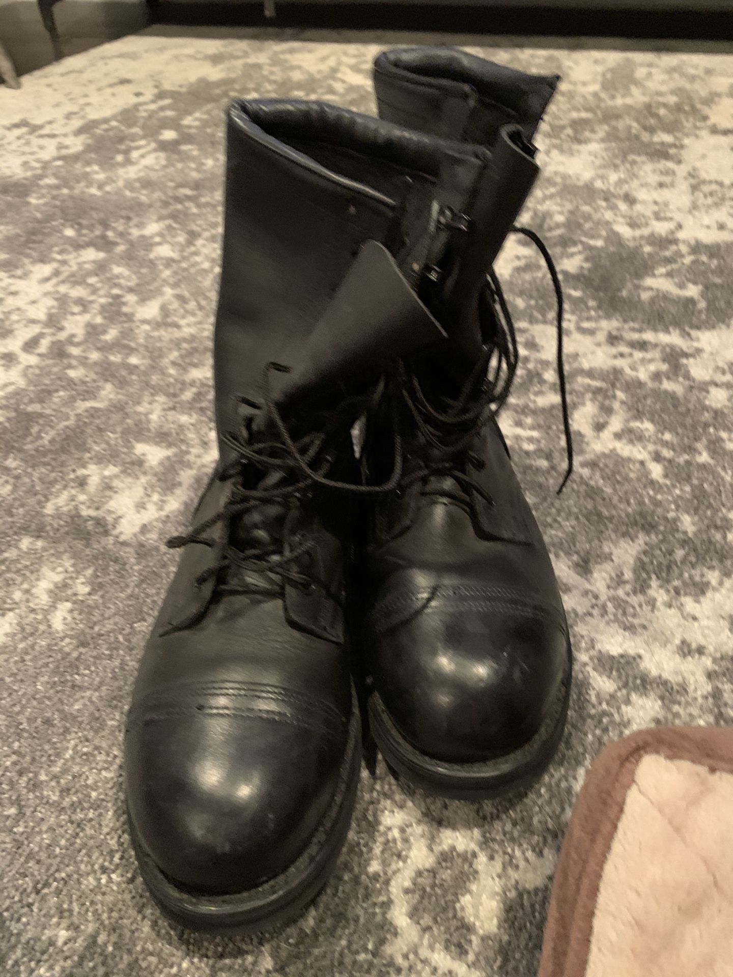 Steel Toe Boots Size 9