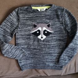 Kids Boys Sweater Fleece Jacket Size 6, 7 Like New