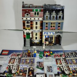 LEGO Creator Expert 10218 PET SHOP Modular Building 100% complete Manuals Mills Plating
