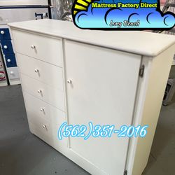 6 Drawer Dresser Wardrobe White Closet Fully Assembled 