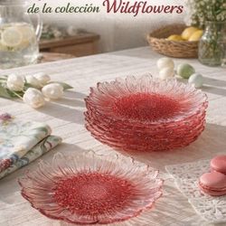 Platos De Cristal Princess House 