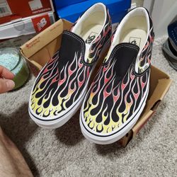 Vans Slip Ons Size M 10