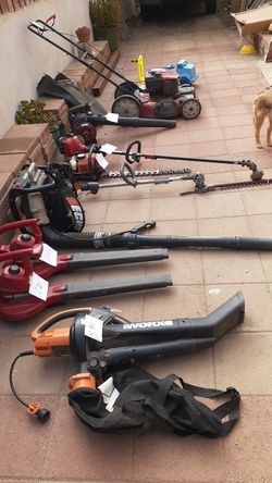 Eletricos y de gasolina herramientas