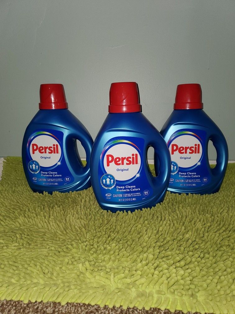3 Persil Original 84oz Deep Cleans Protects Colors