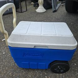 Coleman Cooler with Wheels