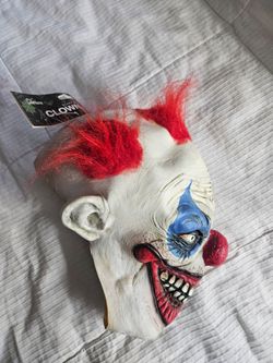 Scary Clown Halloween Latex Mask