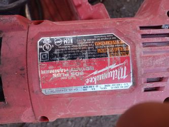 Milwaukee rotary hammer.