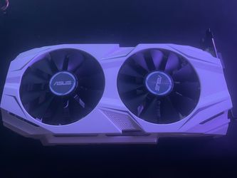 ASUS Dual Fan Graphics Card 1060 white