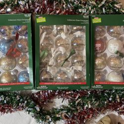 Kitty Themed Christmas Ornaments