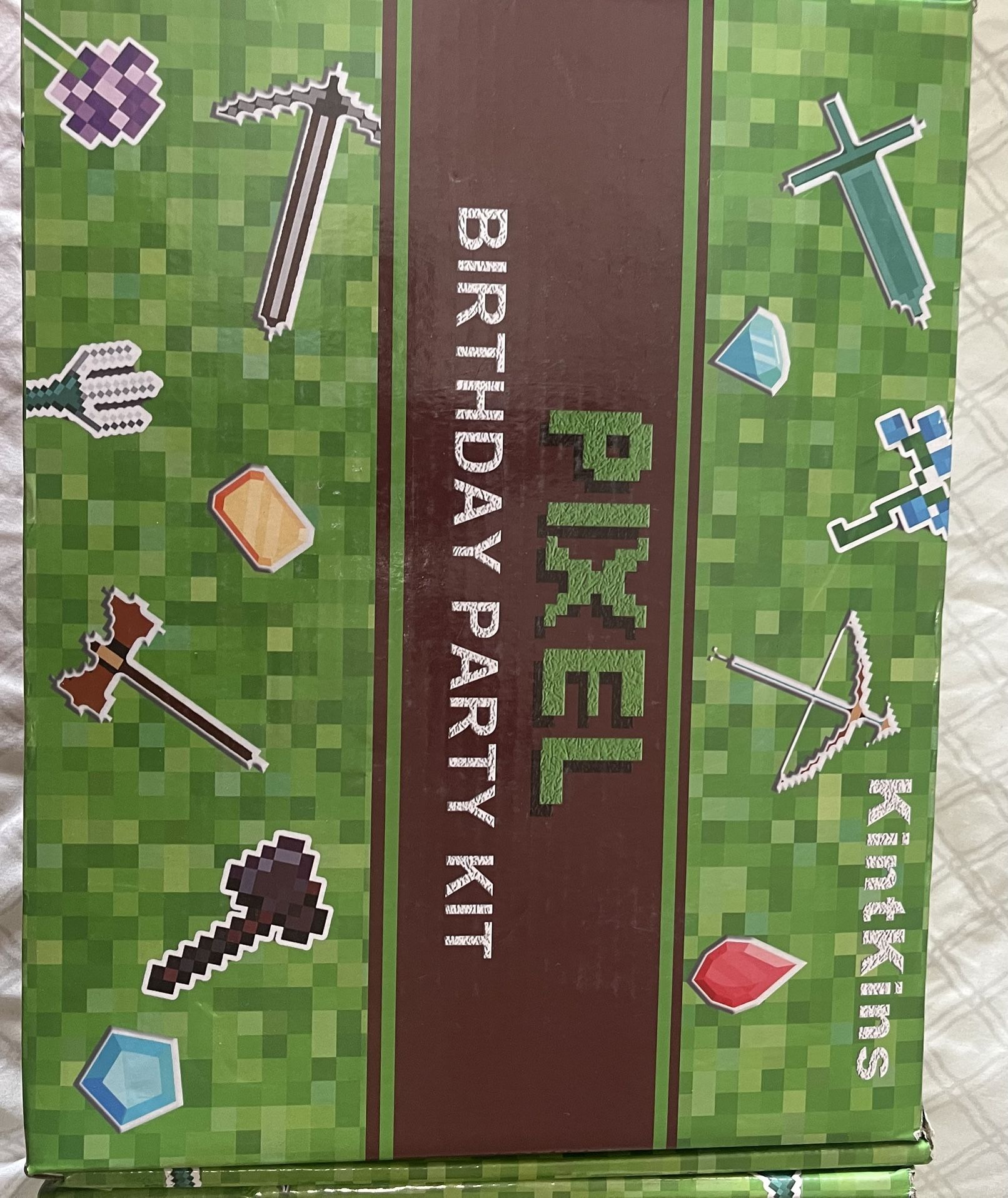 Minecraft Party Supply