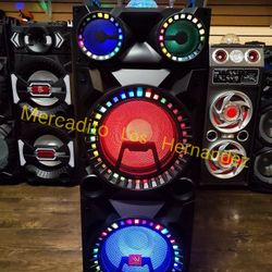 Party Karaoke Bluetooth Speaker ❗️ 12000w - 12" Woofers - Liata Para Fiestas ❗️❗️❗️ - SUPER DEAL💥💥💥