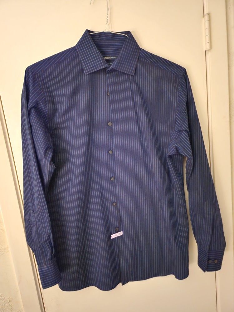 Van Heuson Long Sleeve Dress Shirt (Studio) (Read)