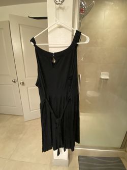 Old Navy Womens Maxi 3X Black Dress