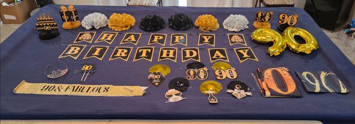 90TH BIRTHDAY DECORATIONS