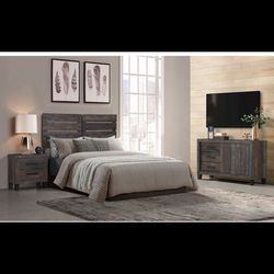 Brand New Complete Bedroom Set With Orthopedic Mattress For $549