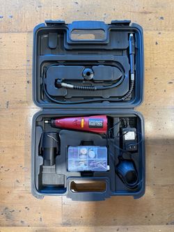 Cordless Dremel Rotary Tool + 276pc Bit Set